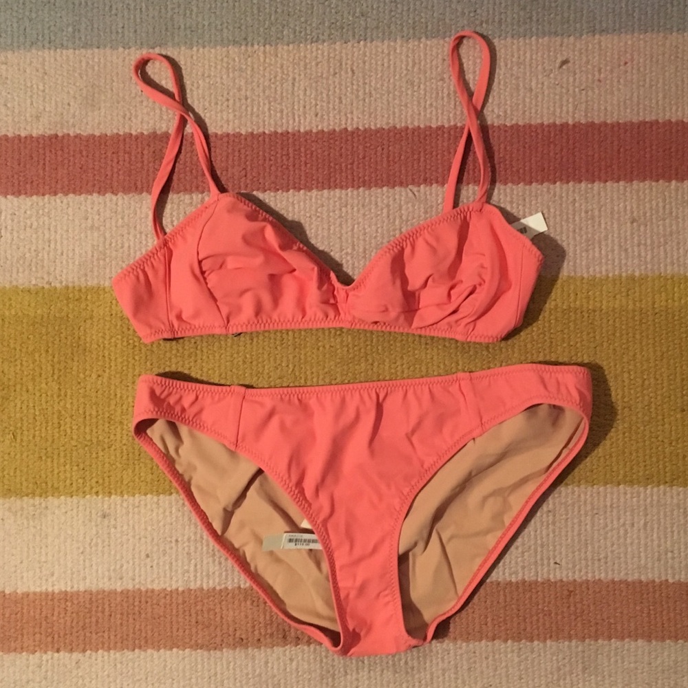 NWT Araks Bikini Set in coral pink medium